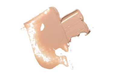 Beyaz zemin üzerine sıvı temel lekeleri