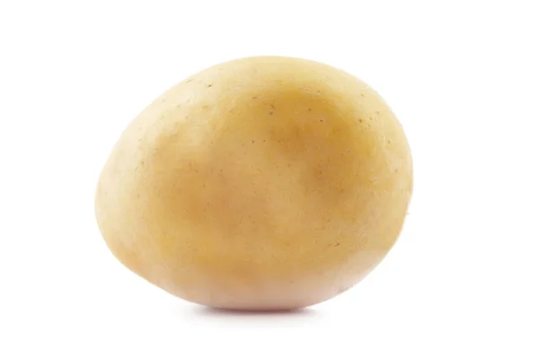 Κοντινό Πλάνο Της Πατάτας Που Απομονώνονται Λευκό Φόντο — Φωτογραφία Αρχείου