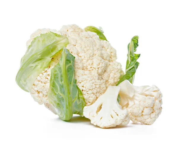 Cauliflower Isolated White Background — Stock Photo, Image