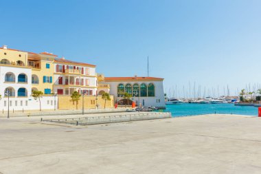 lüks otel resort arka plan üzerinde Kapat