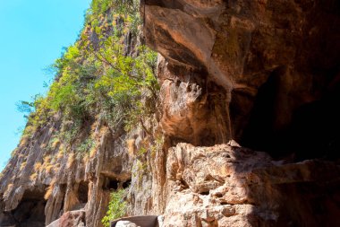Büyük taş ya da kaya arka plan üzerinde Kapat