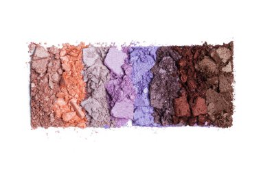 Göz merceği beyaz arkaplanda izole edildi.