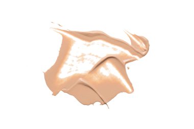 Sıvı temel beyaz arka plan üzerinde leke.