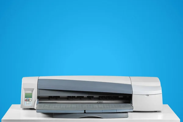 Impresora Fotocopiadora Escáner Mesa Oficina — Foto de Stock