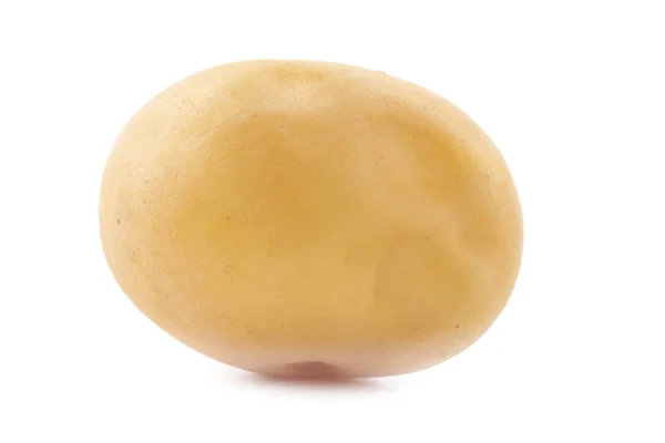 Aardappel Geïsoleerd Witte Achtergrond — Stockfoto