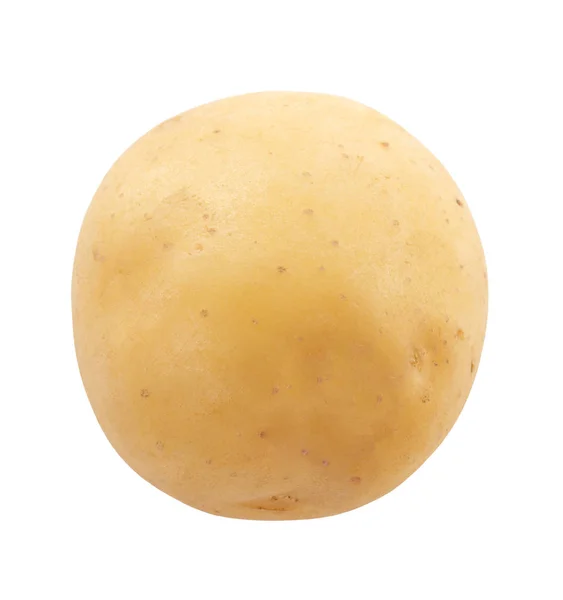 Potatis Isolerad Vit Bakgrund — Stockfoto