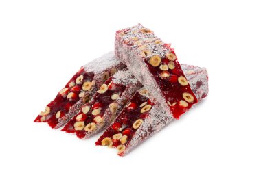 Beyaz arkaplanda Türk zevki izole edilmiş 