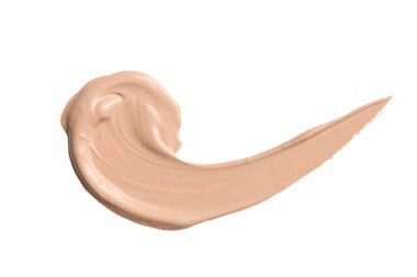 Sıvı temel beyaz arka plan üzerinde leke.