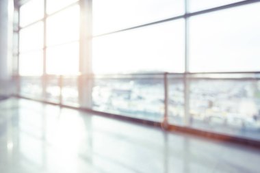 Havaalanı için arka plan çekimde bulanıklık