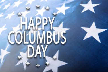 Mutlu bayram günü afiş, Amerikan vatansever arka plan