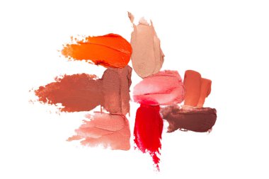 Beyaz arka plan smash ruj 