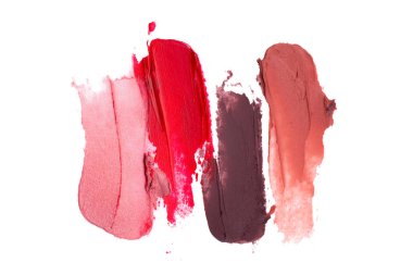 Beyaz arka plan smash ruj 