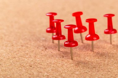 Arka plan ve renkli pinler için PIN Yönetim Kurulu dokusu