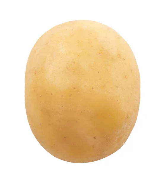 Close Van Aardappel Geïsoleerd Witte Achtergrond — Stockfoto