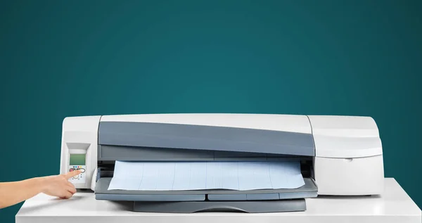 Impressora Copiadora Scanner Quadro Escritório — Fotografia de Stock