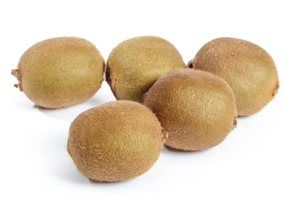 Kiwi Frutas Isoladas Fundo Branco — Fotografia de Stock