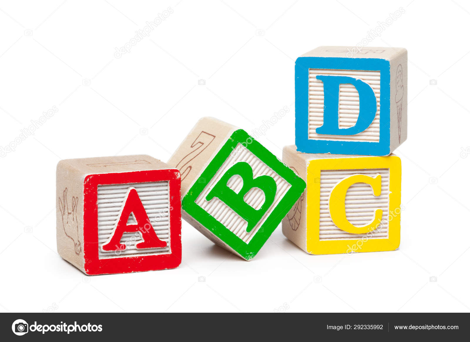 white alphabet blocks