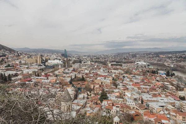 Красивый Вид Город Тбилиси Грузия — стоковое фото