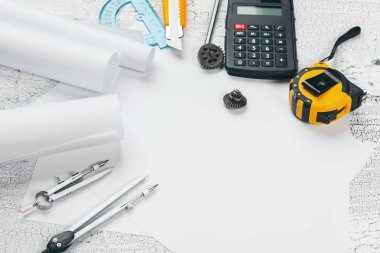 çizim araçları ve proje yan görünümü kapat