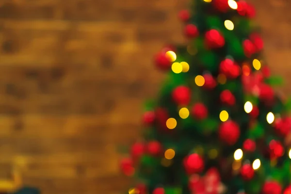 Christmas Lights Bokeh Close — Stock Photo, Image