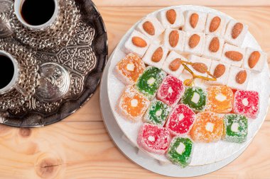 Tahta masada Türk lokumu