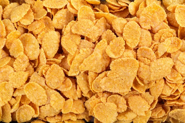 Corn Flakes Assortment Background Copy Space — Stock Photo, Image