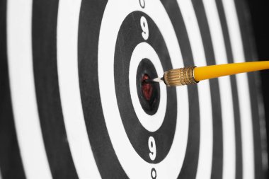 dartboard iş başarısı konsepti