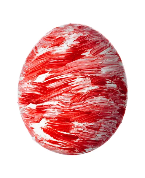 Renkli Paskalya Yumurtası beyazda izole