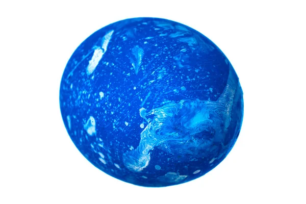 Renkli Paskalya Yumurtası beyazda izole