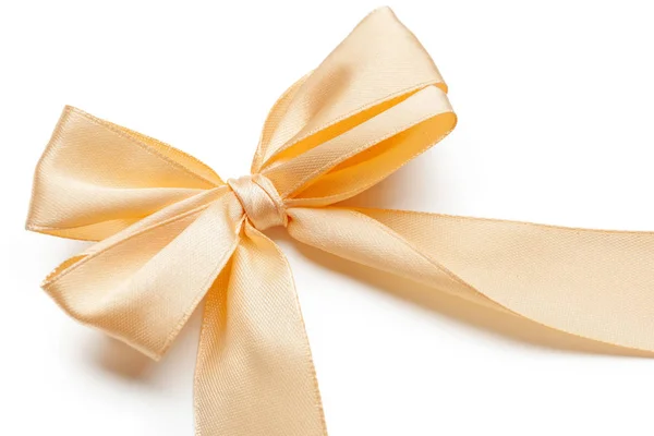 Ribbon Bow White Background — Stock Photo, Image