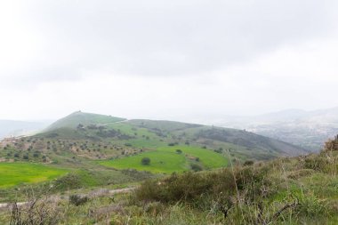 Dağ manzarası orman manzaralı Vadisi 