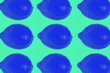 renk arka plan üzerinde izole limon