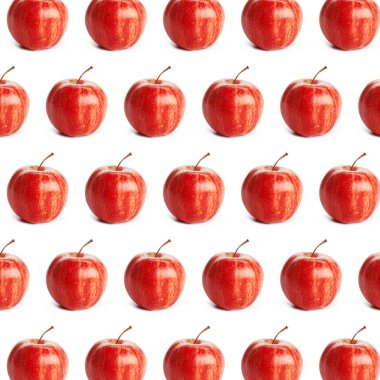Taze elma renkli meyve deseni