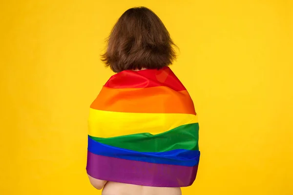 Lgbt 자부심 깃발을 — 스톡 사진