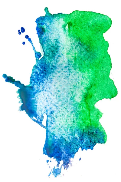 Watercolor Spot Stokes — Stock Photo, Image