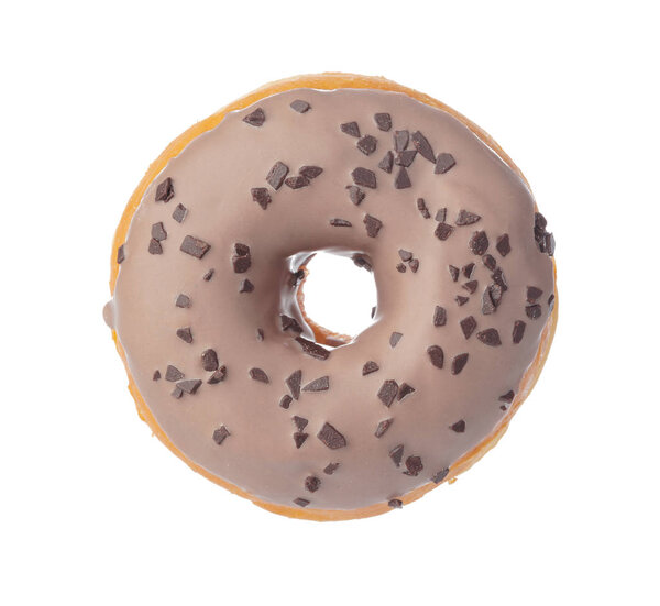 Donut isolated on white background