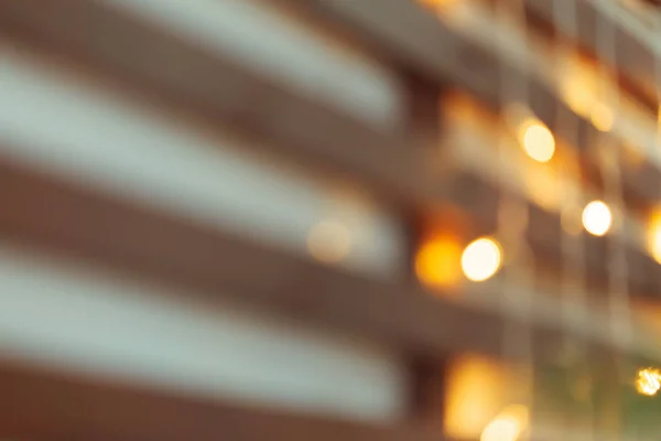 Kerstverlichting Bokeh Close — Stockfoto