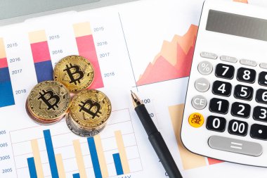 bitcoin ve grafik kapat