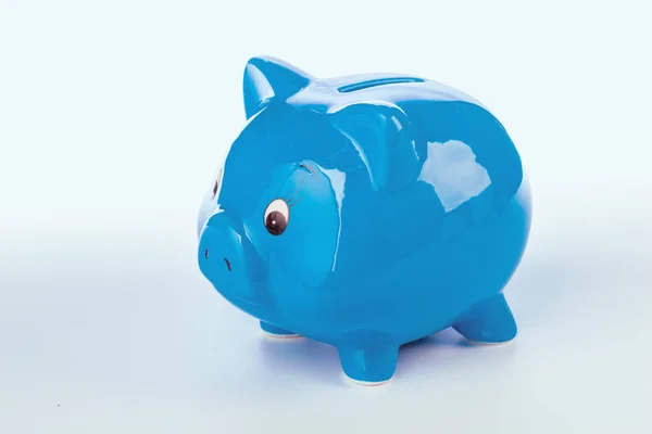 Piggy Bank Geïsoleerd Witte Achtergrond — Stockfoto