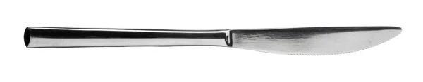 Ασημένια μαχαιροπήρουνα σε λευκό φόντο — Φωτογραφία Αρχείου