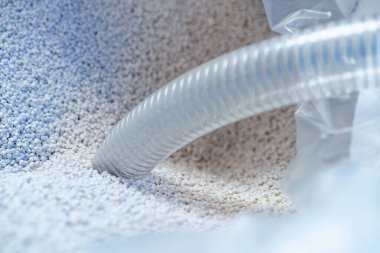 Kablo üretimi için White Plastic Polymer Granules