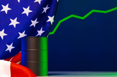 Amerikan petrolünün fiyatı konsepti değiştiriyor. Yağlı ve grafikli siyah fıçı