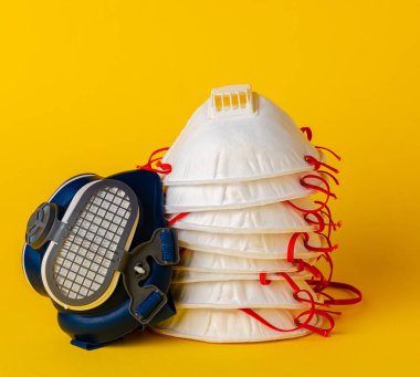Solunum maskesi ve tıbbi maske. Sağlık koruma kavramı