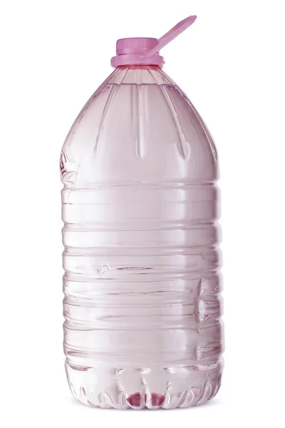 Beyaz üzerine izole edilmiş büyük plastik su şişesi. — Stok fotoğraf