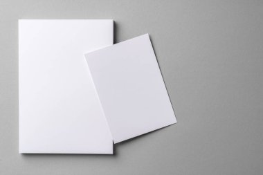 Gri üzerine kopyalama alanı olan kartlar oluşturuldu