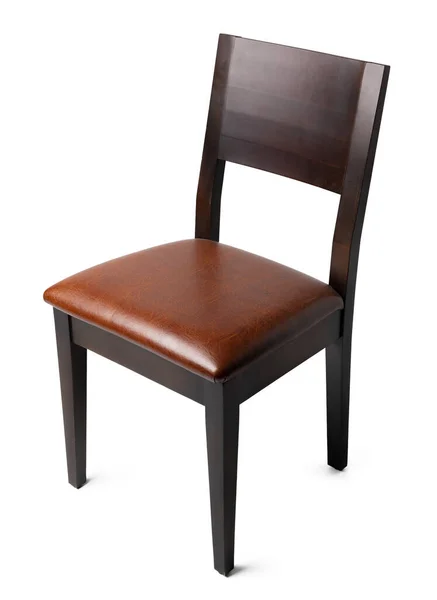 Klassischer Retro Stuhl isoliert auf weißem Hintergrund — Stockfoto