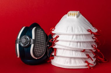 Solunum maskesi ve tıbbi maske. Sağlık koruma kavramı
