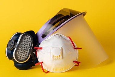 Solunum maskesi ve tıbbi maske. Sağlık koruma kavramı