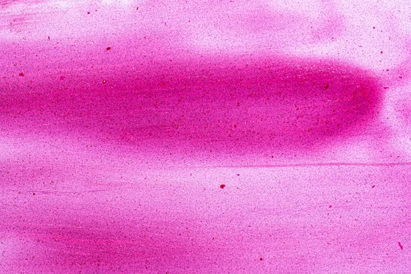 Smudged rosa läppglans konsistens bakgrund, kopiera utrymme — Stockfoto