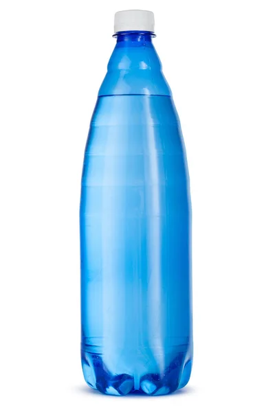 Μεγάλο πλαστικό μπουκάλι νερό που απομονώνονται σε λευκό — Φωτογραφία Αρχείου